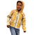 Hawaiian Lei Day Kid Hoodie Gold Hibiscus Flowers Lei Art