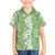 Hawaiian Lei Day Kid Hawaiian Shirt Green Hibiscus Flowers Lei Art