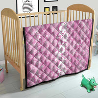 Hawaiian Lei Day Quilt Pink Hibiscus Flowers Lei Art