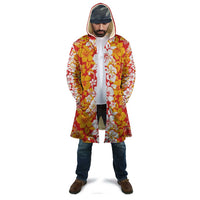 Hawaiian Lei Day Cloak Red Hibiscus Flowers Lei Art - Polynesian Pride