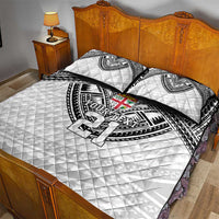 Flying Fijians Pacific Fiji Rugby Custom Quilt Bed Set Polynesian Pattern