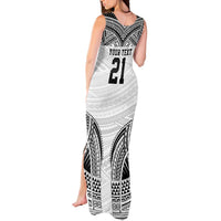 Flying Fijians Pacific Fiji Rugby Custom Tank Maxi Dress Polynesian Pattern
