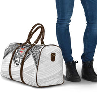 Flying Fijians Pacific Fiji Rugby Custom Travel Bag Polynesian Pattern - Polynesian Pride