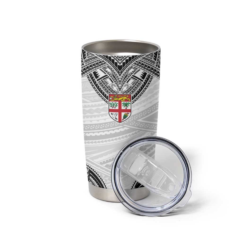 Flying Fijians Pacific Fiji Rugby Custom Tumbler Cup Polynesian Pattern LT9 - Polynesian Pride