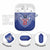 Manu Samoa Pacific Samoa Rugby Custom AirPods Case Polynesian Pattern - Polynesian Pride