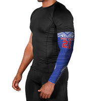 Manu Samoa Pacific Samoa Rugby Custom Arm Sleeves Polynesian Pattern LT9 - Polynesian Pride