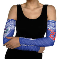 Manu Samoa Pacific Samoa Rugby Custom Arm Sleeves Polynesian Pattern LT9 - Polynesian Pride