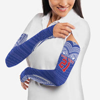 Manu Samoa Pacific Samoa Rugby Custom Arm Sleeves Polynesian Pattern LT9 - Polynesian Pride