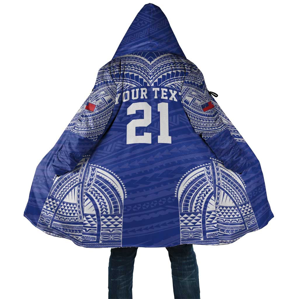 Manu Samoa Pacific Samoa Rugby Custom Cloak Polynesian Pattern - Polynesian Pride