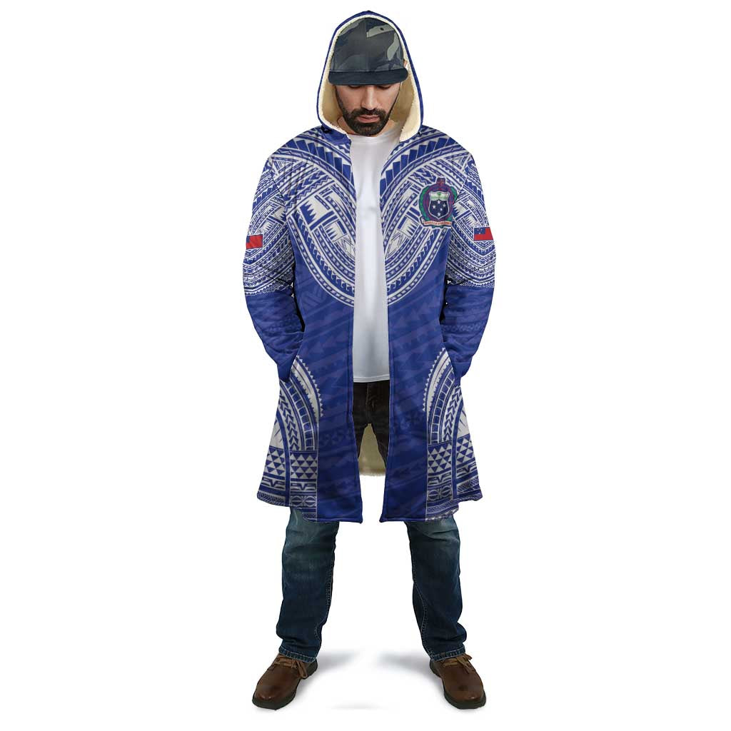 Manu Samoa Pacific Samoa Rugby Custom Cloak Polynesian Pattern - Polynesian Pride