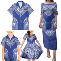 Manu Samoa Pacific Samoa Rugby Custom Family Matching Puletasi and Hawaiian Shirt Polynesian Pattern