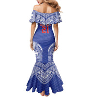 Manu Samoa Pacific Samoa Rugby Custom Mermaid Dress Polynesian Pattern