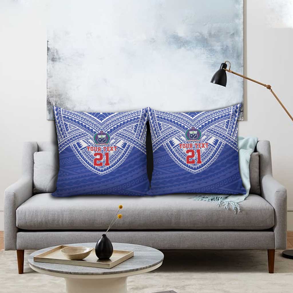 Manu Samoa Pacific Samoa Rugby Custom Pillow Cover Polynesian Pattern LT9 - Polynesian Pride