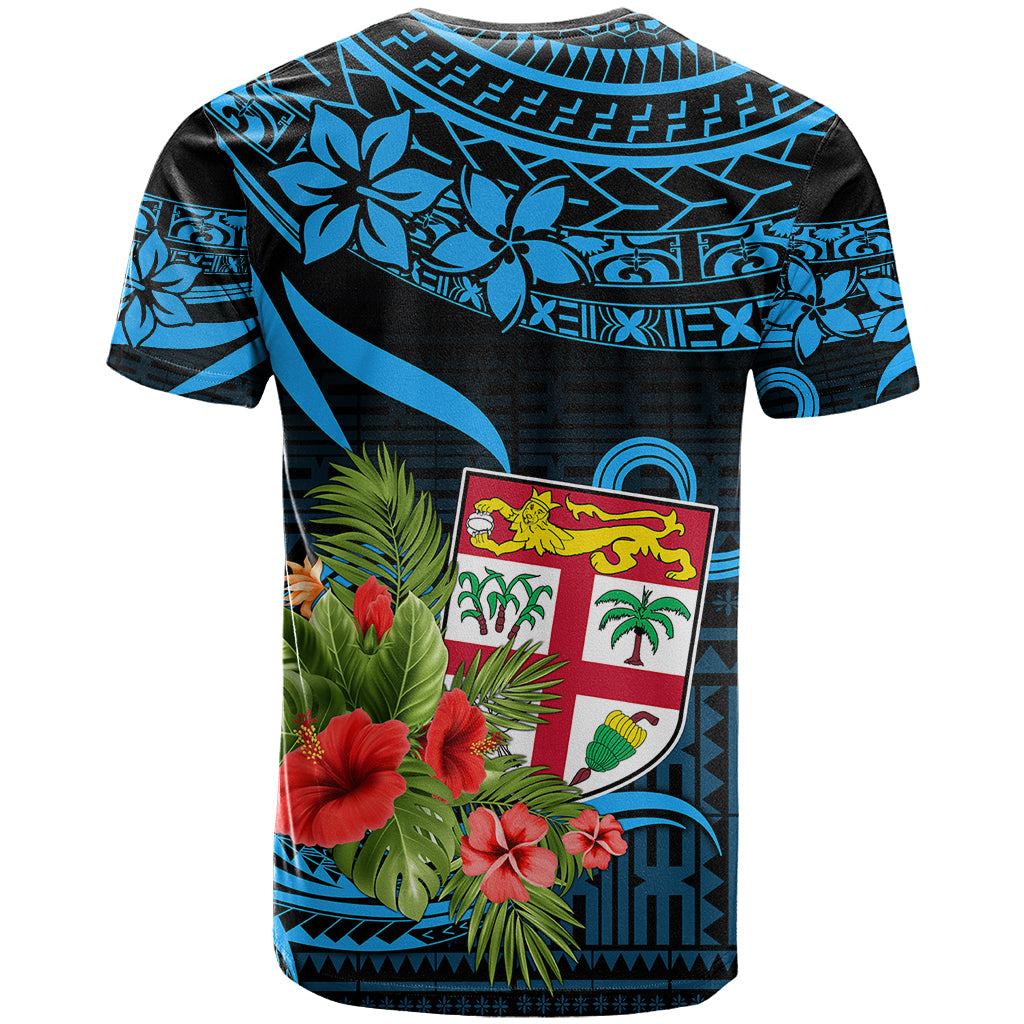 Fiji Islands T Shirt With Polynesian Tribal Happy National Day LT9 - Polynesian Pride