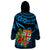 Fiji Islands Wearable Blanket Hoodie With Polynesian Tribal Happy National Day LT9 - Polynesian Pride