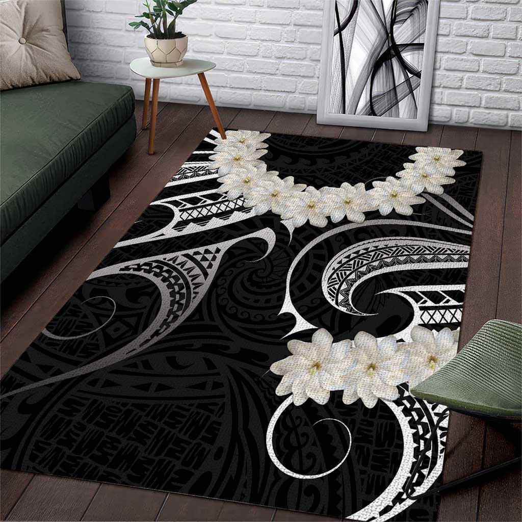 White Sunday Tokelau Gardenia Thunbergia Area Rug Fakamalo Atu Kia Te Koutou Uma