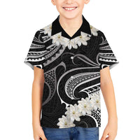 White Sunday Tokelau Gardenia Thunbergia Hawaiian Shirt Fakamalo Atu Kia Te Koutou Uma