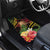 Personalised Tokelau Tropical Flowers Car Mats Reggae Polynesian Art Vibe