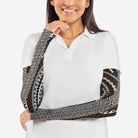 Brown Tongan Polynesian Tribal Arm Sleeves LT9 - Polynesian Pride