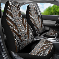 Brown Tongan Polynesian Tribal Car Seat Cover LT9 - Polynesian Pride