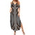 Brown Tongan Polynesian Tribal Summer Maxi Dress - Polynesian Pride
