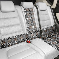 Light Gray Tongan Polynesian Tribal Back Car Seat Cover LT9 - Polynesian Pride