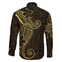 Black Gold Polynesian Tribal Family Matching Puletasi and Hawaiian Shirt LT9 - Polynesian Pride