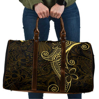 Black Gold Polynesian Tribal Travel Bag - Polynesian Pride