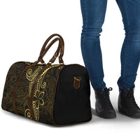 Black Gold Polynesian Tribal Travel Bag - Polynesian Pride