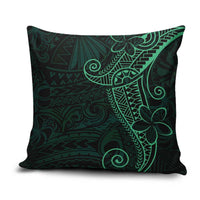 Black Green Polynesian Tribal Pillow Cover LT9 Green - Polynesian Pride