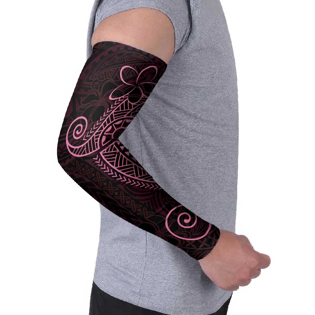 Black Pink Polynesian Tribal Arm Sleeves LT9 - Polynesian Pride
