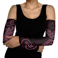 Black Pink Polynesian Tribal Arm Sleeves LT9 - Polynesian Pride