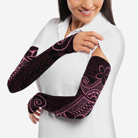 Black Pink Polynesian Tribal Arm Sleeves LT9 - Polynesian Pride