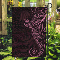 Black Pink Polynesian Tribal Garden Flag - Polynesian Pride