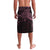 Black Pink Polynesian Tribal Lavalava - Polynesian Pride