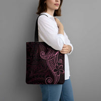 Black Pink Polynesian Tribal Tote Bag - Polynesian Pride