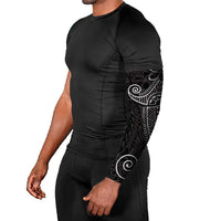 Black White Polynesian Tribal Arm Sleeves LT9 - Polynesian Pride