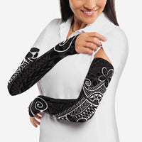 Black White Polynesian Tribal Arm Sleeves LT9 - Polynesian Pride