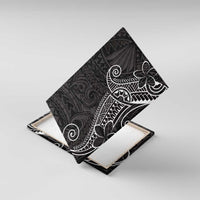 Black White Polynesian Tribal Canvas Wall Art - Polynesian Pride