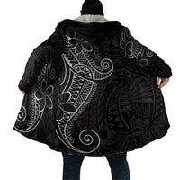 Black White Polynesian Tribal Cloak - Polynesian Pride