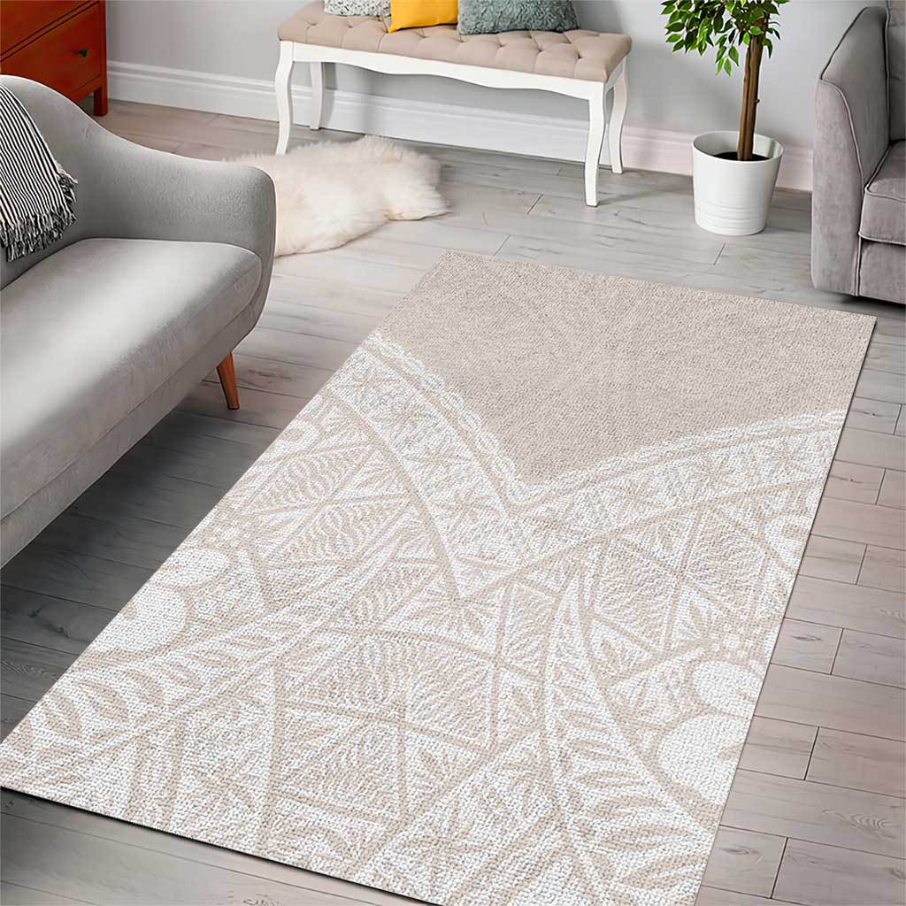 Lotu Tamaiti Tongan Polynesian Art Pattern Area Rug Traditional Tribal Motifs LT9 - Polynesian Pride