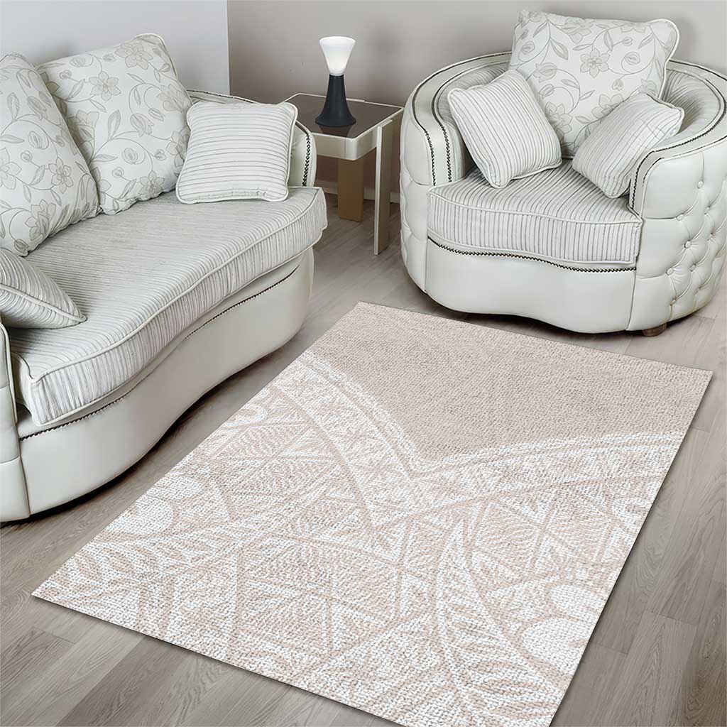 Lotu Tamaiti Tongan Polynesian Art Pattern Area Rug Traditional Tribal Motifs LT9 - Polynesian Pride