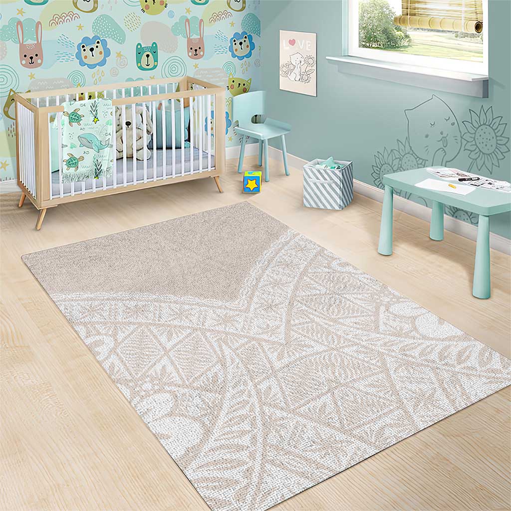 Lotu Tamaiti Tongan Polynesian Art Pattern Area Rug Traditional Tribal Motifs LT9 - Polynesian Pride