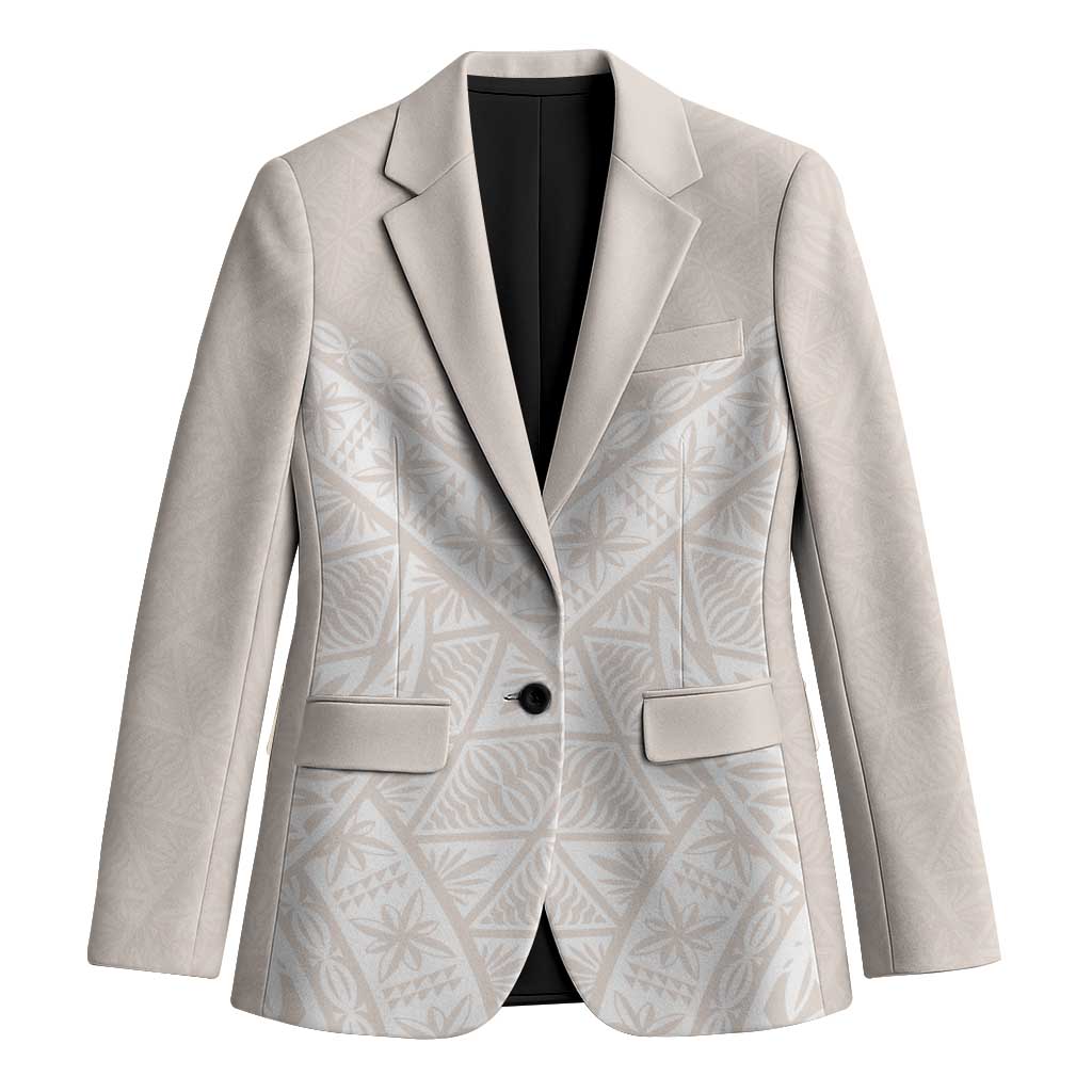 Lotu Tamaiti Tongan Polynesian Art Pattern Blazer Traditional Tribal Motifs - Polynesian Pride