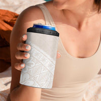 Lotu Tamaiti Tongan Polynesian Art Pattern 4 in 1 Can Cooler Tumbler Traditional Tribal Motifs - Polynesian Pride