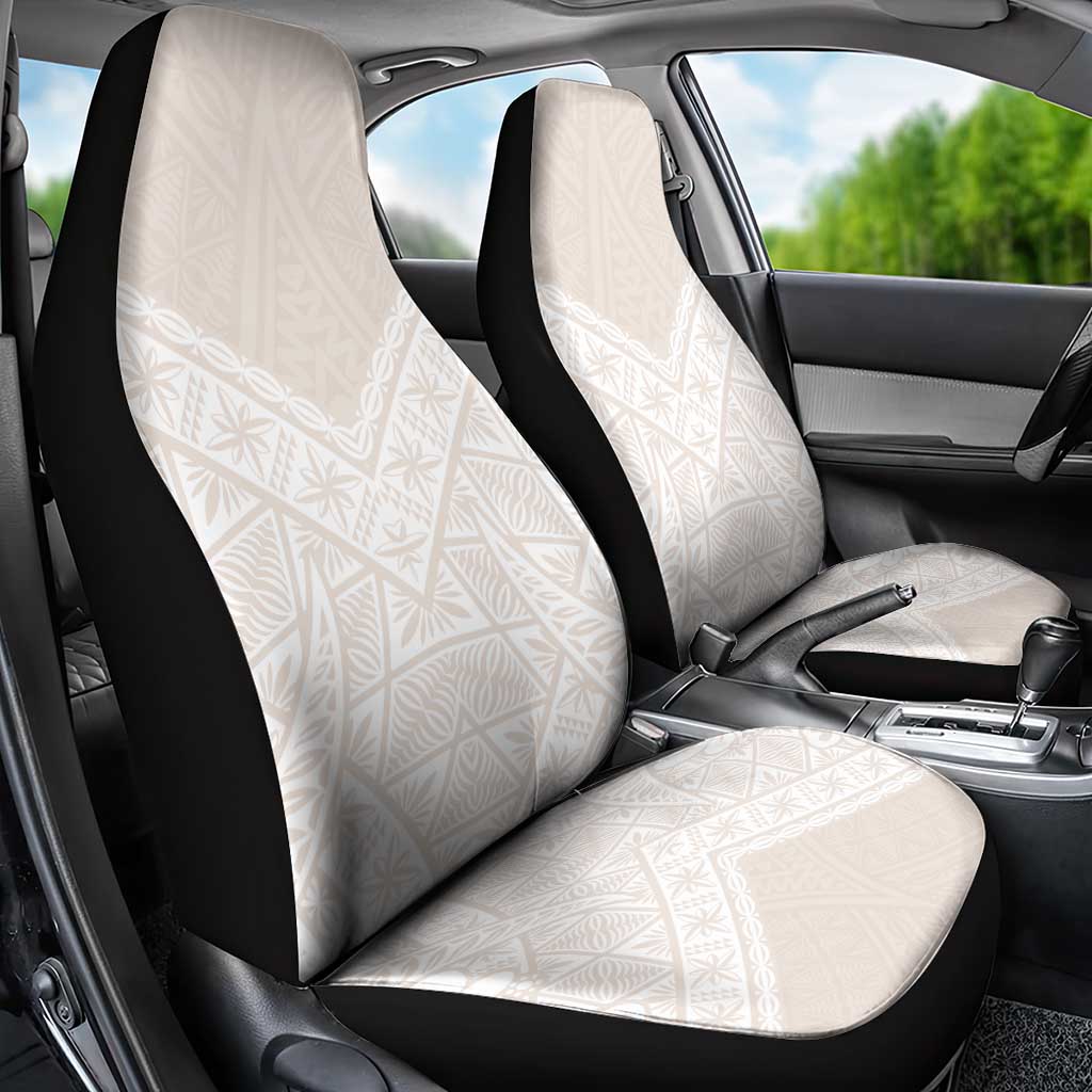 Lotu Tamaiti Tongan Polynesian Art Pattern Car Seat Cover Traditional Tribal Motifs LT9 - Polynesian Pride