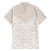 Lotu Tamaiti Tongan Polynesian Art Pattern Family Matching Short Sleeve Bodycon Dress and Hawaiian Shirt Traditional Tribal Motifs - Polynesian Pride