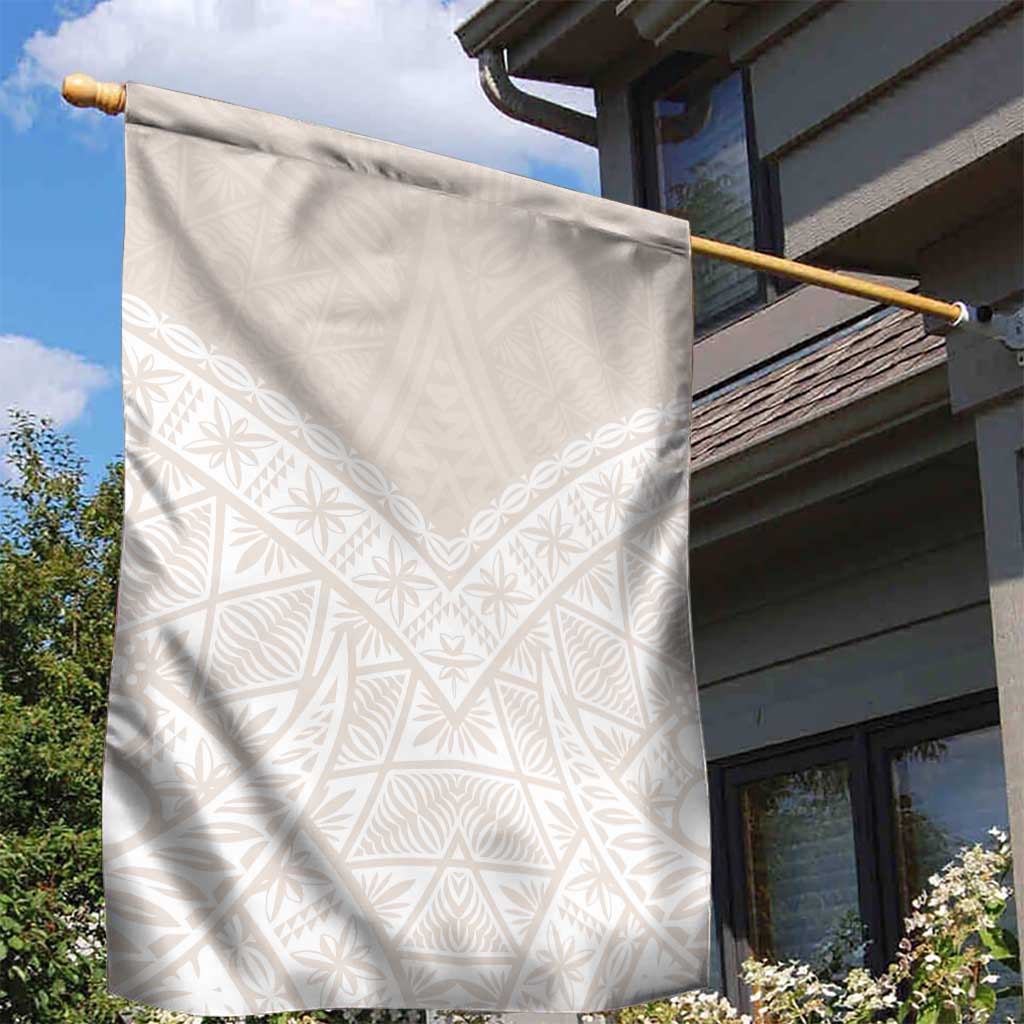 Lotu Tamaiti Tongan Polynesian Art Pattern Garden Flag Traditional Tribal Motifs - Polynesian Pride