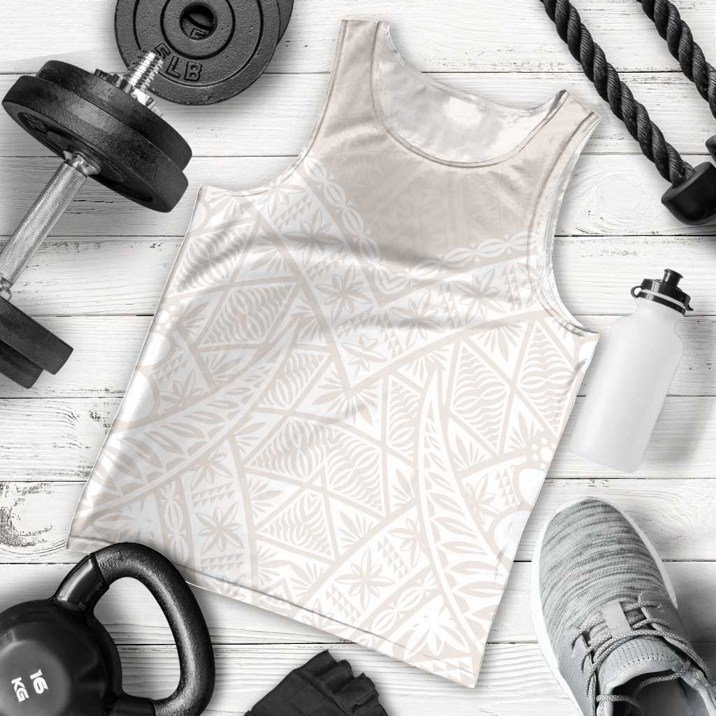 Lotu Tamaiti Tongan Polynesian Art Pattern Men Tank Top Traditional Tribal Motifs LT9 - Polynesian Pride