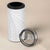 Lotu Tamaiti White Tongan Ngatu 4 in 1 Can Cooler Tumbler Polynesian Tribal Fonulei Pattern - Polynesian Pride